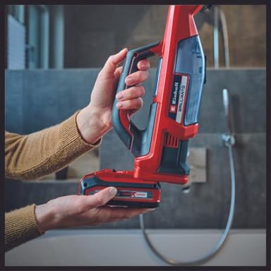 Einhell BRILLIANTO limpiacristales eléctrico 0,3 L Negro, Rojo