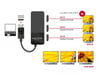 DeLOCK 87737 répartiteur vidéo DisplayPort 3x DisplayPort