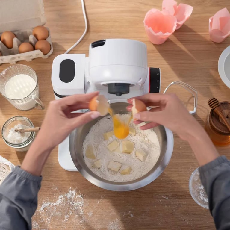 Robot Pâtissier Bosch MUMS2EW00 – 700 W, Bol Inox 3,8 L, 4 Vitesses + Turbo - vue 6