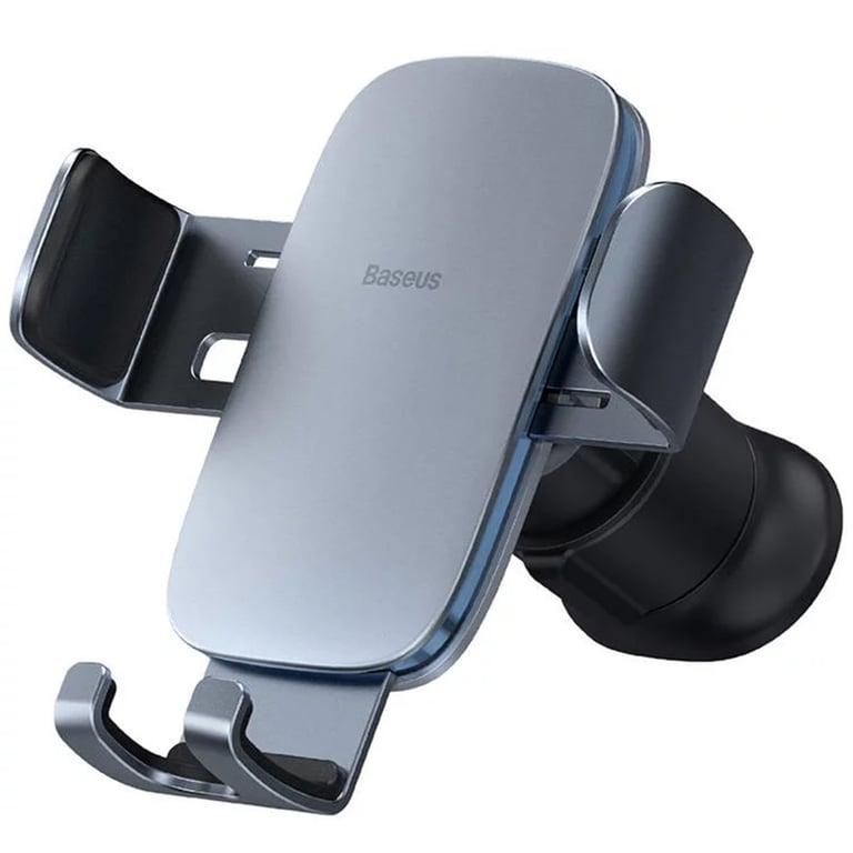 Baseus Metal Age II - Support De Téléphone Pour Voiture - Grille De Ventilation - Gris Foncé - Excellent État