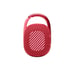Altoparlante Bluetooth portatile impermeabile CLIP 4 - Rosso