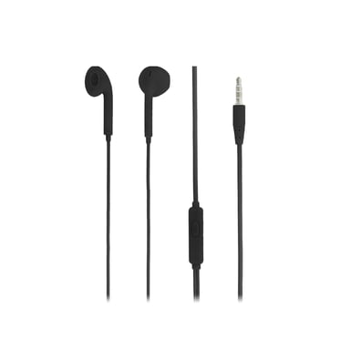 Tellur In-Ear Headset Fly, tappi per orecchie in schiuma di memoria a riduzione del rumore, nero