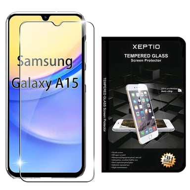 Samsung Galaxy A15 5G / A15 4G verre trempé vitre protection écran