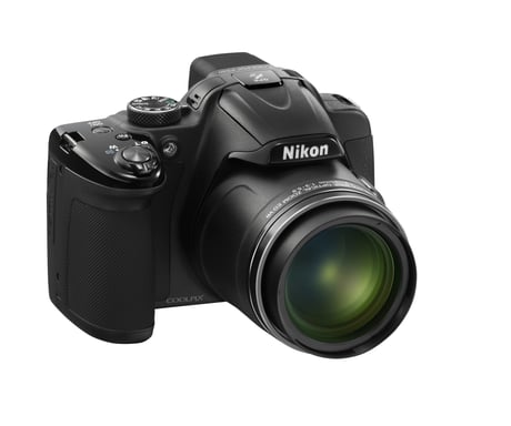 Nikon COOLPIX P520 1/2.3'' Appareil photo Bridge 18,1 MP CMOS 4896 x 3672 pixels Noir