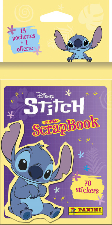 Carte à collectionner Panini Stitch 2 Mon Super Scrapbook Blister 13 + 1 offert - vue 3
