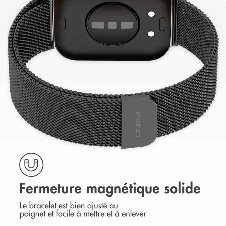 Bracelet Huawei Watch Fit 3 Magnétique milanais - vue 2