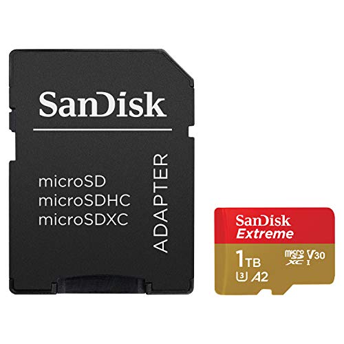 SanDisk Extreme 1,02 To MicroSDXC UHS-I Classe 3 - Neuf