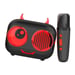 Kit karaoke / altoparlante Bluetooth e microfono senza fili - CGV - DIABLO, effetti vocali magici, autonomia di 8 ore, batteria ricaricabile USB