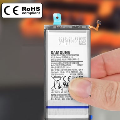 Samsung Galaxy S10 Plus Batteria interna 4100mAh originale EB-BG975ABU Nero