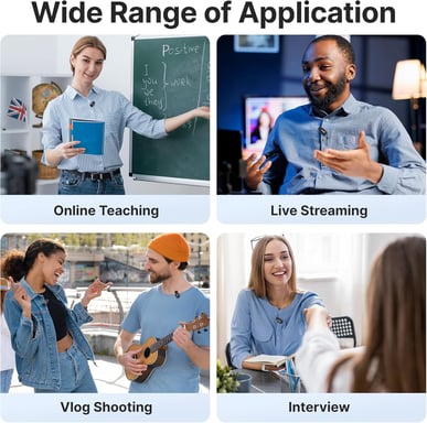 Boya Mini-14 – Micro sans fil 5g, réduction de bruit, USB-C.