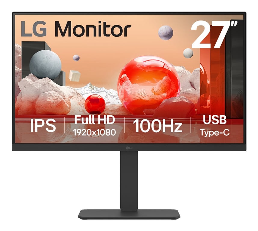 LG 27BA650 B écran plat de PC 68 6 cm 27 1920 x 1080 pixels Full HD LCD Neuf