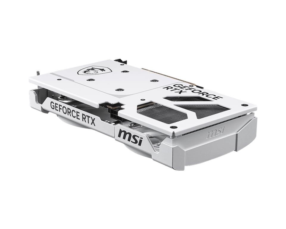 MSI VENTUS GEFORCE RTX 5060 TI 16G 2X OC WHITE PLUS carte graphique NVIDIA 16 Go GDDR7 - Neuf