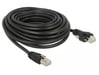 DeLOCK 85672 Cavo di rete nero 10 m Cat6 S/FTP (S-STP)