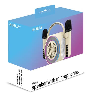 Celly PARTYMIC2 Blanc 6 W