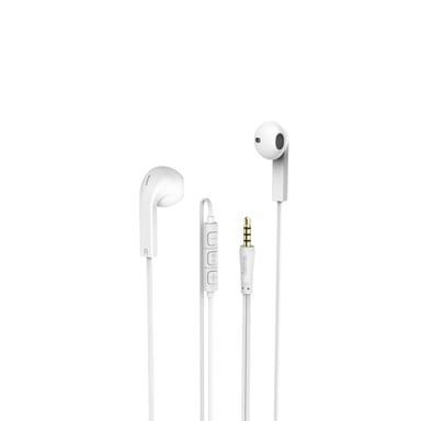 Hama Advance Auriculares con cable Call/Music Blanco
