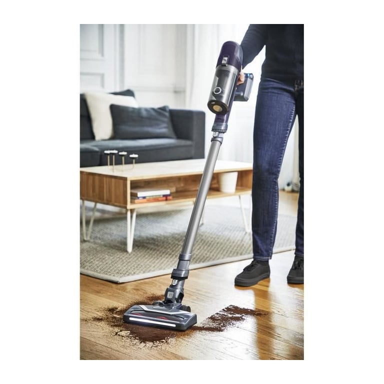 Rowenta RH6821WO aspirateur balai et balai électrique Batterie Sec Cyclonique Sans sac 0 55 Aluminium Neuf - vue 3