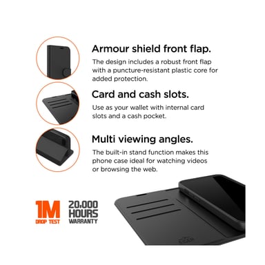 EIGER - Coque pour SAMSUNG GALAXY S25 - Protection complète contre les intempéries - Noir mat