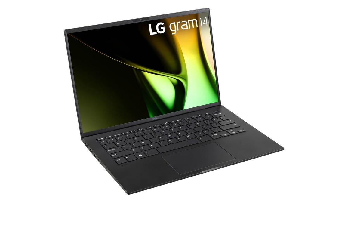 LG Gram Core Ultra 7 (14 ) WUXGA 32 Go LPDDR5x-SDRAM 1 To SSD Wi-Fi 6E (802.11ax) Windows 11 Home, Noir - AZERTY (14Z90S-G.AD78F) - Neuf