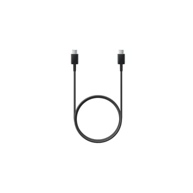 Câble USB-C vers USB-C Samsung Original EP-DA705BBE – Charge Rapide 3A & Synchronisation 1 m – Compatible Galaxy S26, S25, S24 Ultra, Z Fold, Z Flip, Galaxy Tab S10, Tab S9, Tab A9 – Noir