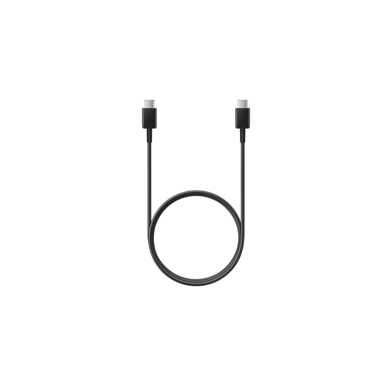 Câble USB-C vers USB-C Samsung Original EP-DA705BBE – Charge Rapide 3A & Synchronisation 1 m – Compatible Galaxy S26, S25, S24 Ultra, Z Fold, Z Flip, Galaxy Tab S10, Tab S9, Tab A9 – Noir - Neuf