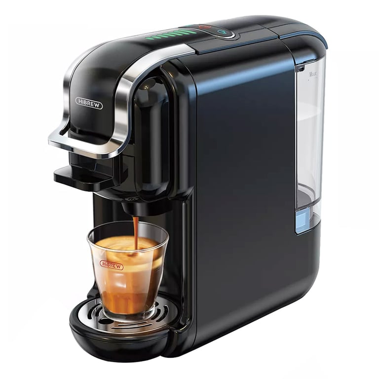 Machine à café HiBREW H2B 5 en 1 avec repère de niveau d'eau machine à capsules 19 bars chaudfroid réservoir d'eau 600ml Neuf - vue 2