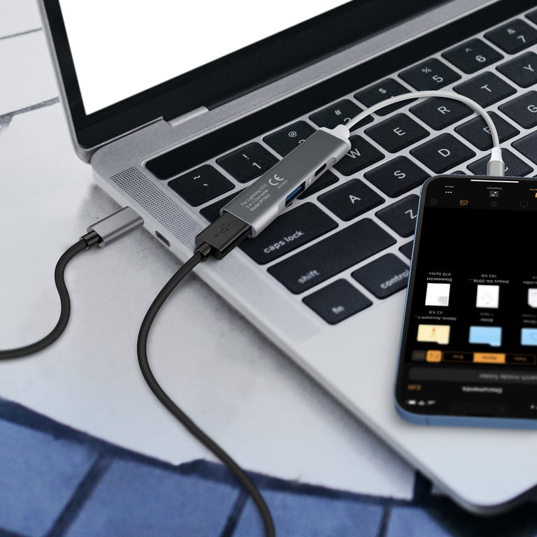Hub Lightning vers 2 ports USB et 1 port Lightning Charge / synchronisation LinQ Neuf - vue 3