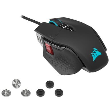 Mouse da gioco Corsair M65 RGB ULTRA USB Type-A ottico 26000 DPI per mano destra - Nero