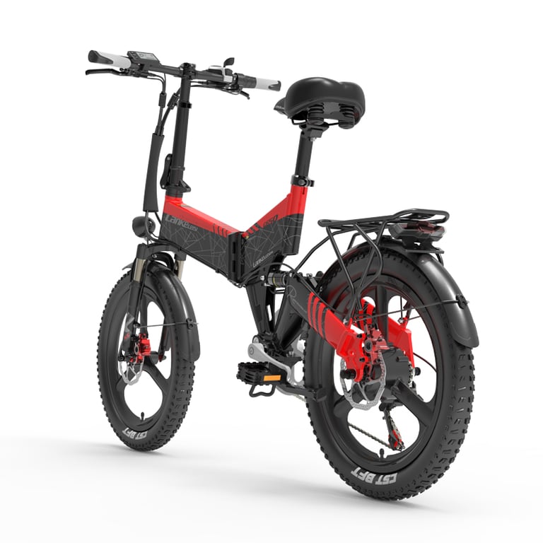 Vélo électrique pliant Lankeleisi G650 20 pouces 48 V 12 8 Ah Neuf - vue 2