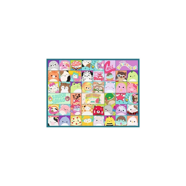 Puzzle 100 pièces : Squishmallows colorés Ravensburger France - vue 10
