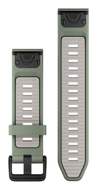 Garmin Quickfit Bande Vert, Gris Silicone