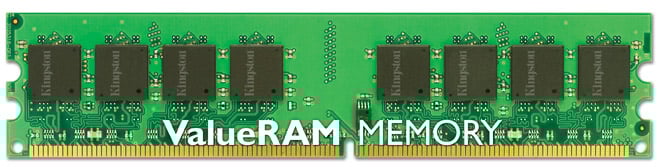 Kingston Technology ValueRAM 1GB 800MHz DDR2 Non-ECC CL6 DIMM módulo de memoria 1 x 1 GB