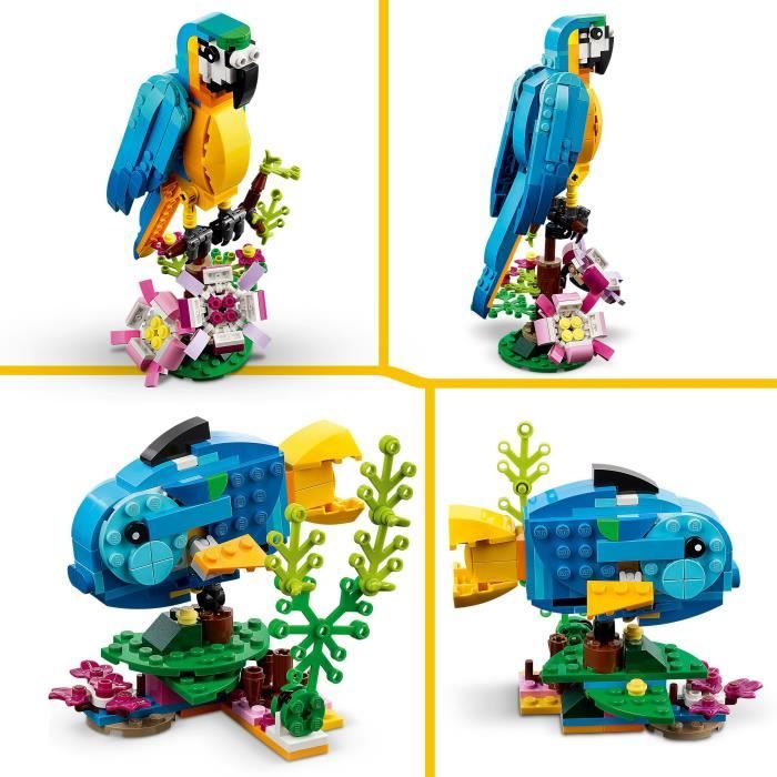 Lego Creator Le Perroquet Exotique 31136 Lego La Boîte - vue 4