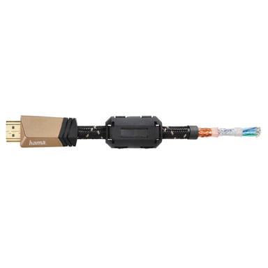Hama 00205024 Cavo HDMI 0,75 m HDMI tipo A (standard) nero, rosa
