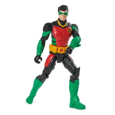 DC Comics BATMAN - ROBIN - Figurine Robin 30 Cm - Figurine Robin Articulée De 30 cm - Universo Batman - Juguetes de colección - Juguetes para niños de 3 años en adelante