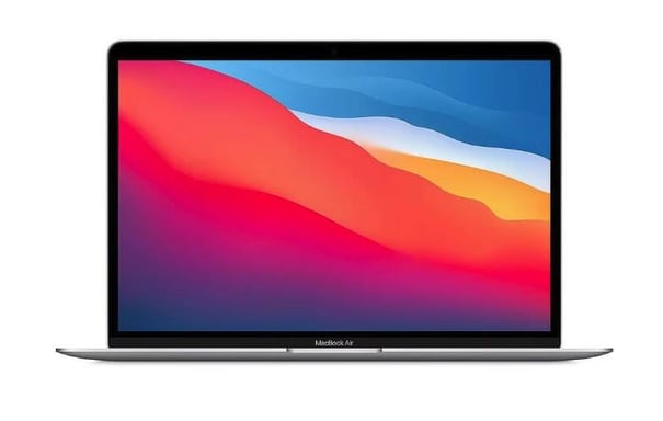 MacBook Air M1 (2020) 13.3', 3.2 GHz 256 Go 8 Go  Apple GPU 7, Argent - QWERTY - Espagnol