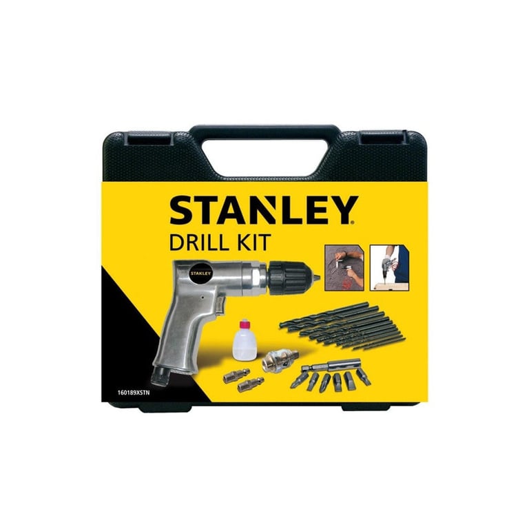 STANLEY 160189XSTN Kit perceuse pneumatique réversible - vue 2