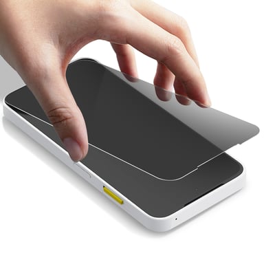 Fairphone Vidrio Templado Original para Fairphone 6 Xensation Anti Espía Irrompible Negro transparente