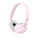 Sony MDR-ZX110AP Cuffia cablata ad archetto per chiamate/musica Rosa