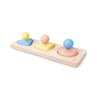 Montessori Puzzle de arroz: Clasificador de formas y espejos de colores