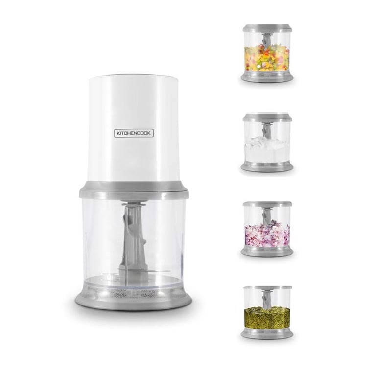 Mini Hachoir Électrique Avec Lames En Acier Inoxydable Mixpod400 De Kitchencook