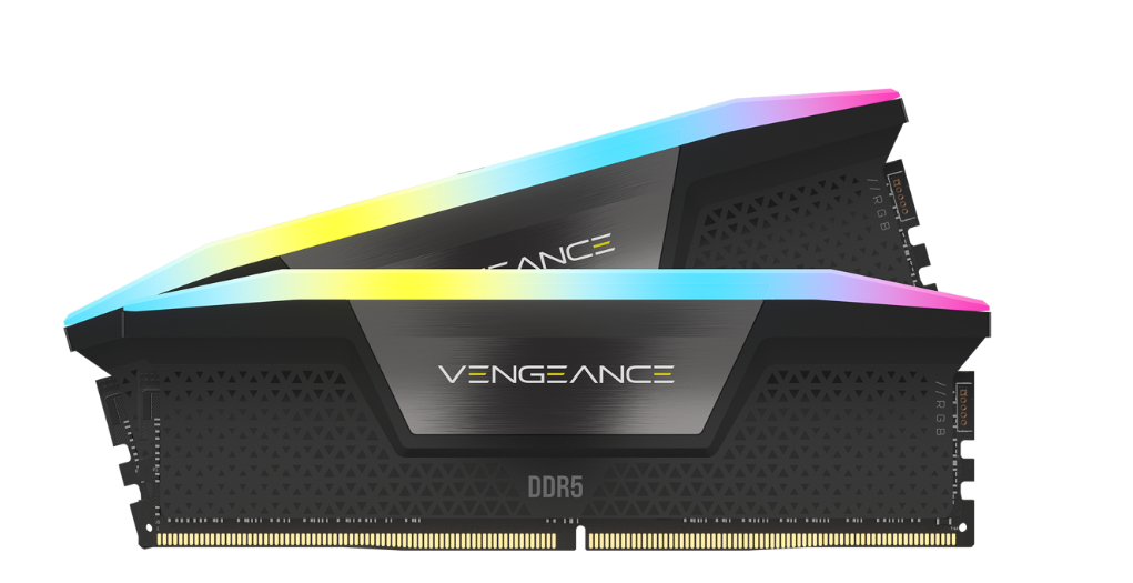 Corsair Vengeance RGB CMH64GX5M2B5200C40 module de mémoire 64 Go 2 x 32 Go DDR5 288-pin DIMM - Neuf