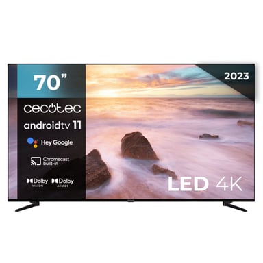 Cecotec ALU20070 177,8 cm (70'') 4K Ultra HD Smart TV Negro