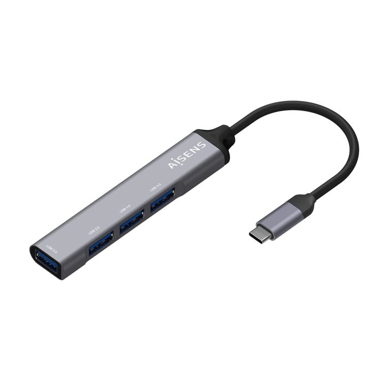 AISENS A109 0541 hub & concentrateur USB 3.2 Gen 1 3.1 Gen 1 Type C 5000 Mbit/ Neuf