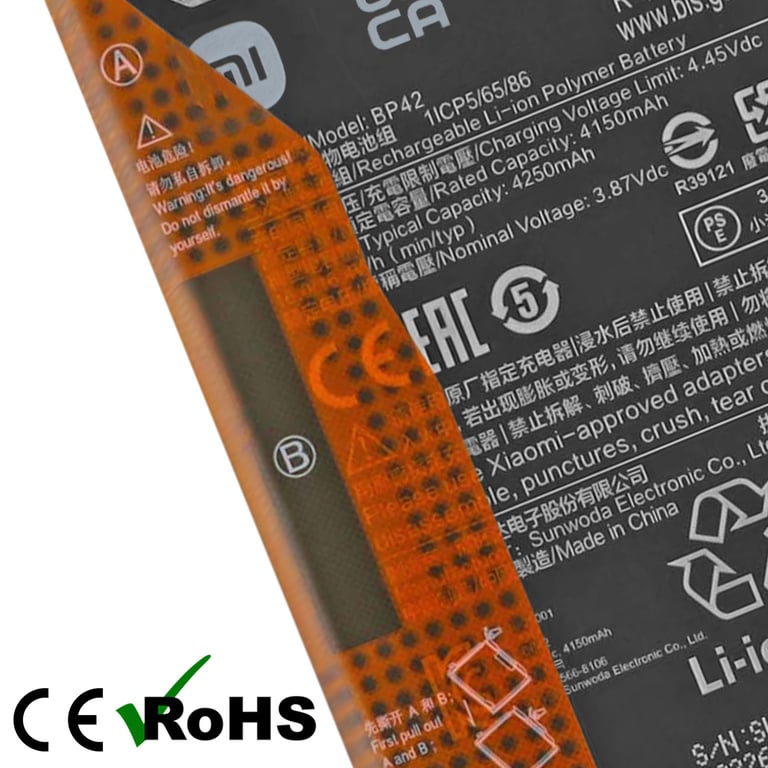 Batterie Xiaomi pour Mi 11 Lite BP42 4250mAh - vue 3