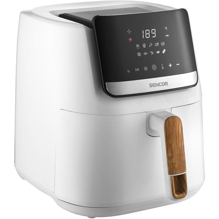 Friteuse à air chaud Sencor SFR 6551WH EUE3 Vita Prête en 3 min Ne chauffe pas au toucher Design bois 65 - vue 2