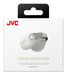 JVC HA-NP1T Casque True Wireless Stereo (TWS) Clip d'oreille Appels/Musique USB Type-C Bluetooth Argent, Blanc