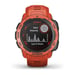 Garmin Instinct Solar MIP 45 mm Digital 128 x 128 Pixeles Rojo GPS (satélite)