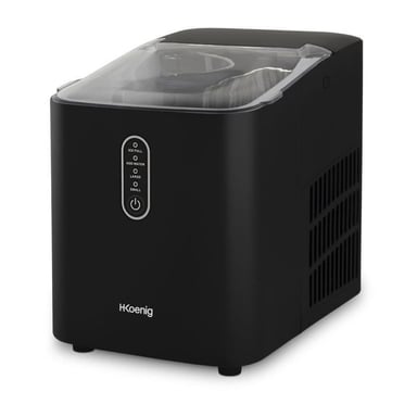 HKoenig Machine à Glacons - KUB14 - 12 kg - 1L - 120 W Noir - vue 3