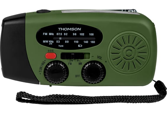Thomson RT260 radio Portátil Analógica Verde