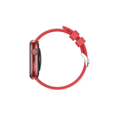 Montre Connectée Intelligente Igo Watch 3 – Assistant Vocal - Frequence Cardiaque - IP67 – Bluetooth 5.3 - Rouge